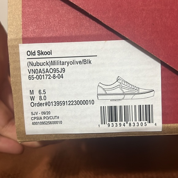 Brand New Vans Wmns size 8/ Men size 6.5 - Picture 7 of 7